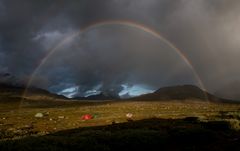 Rainbow at Singi