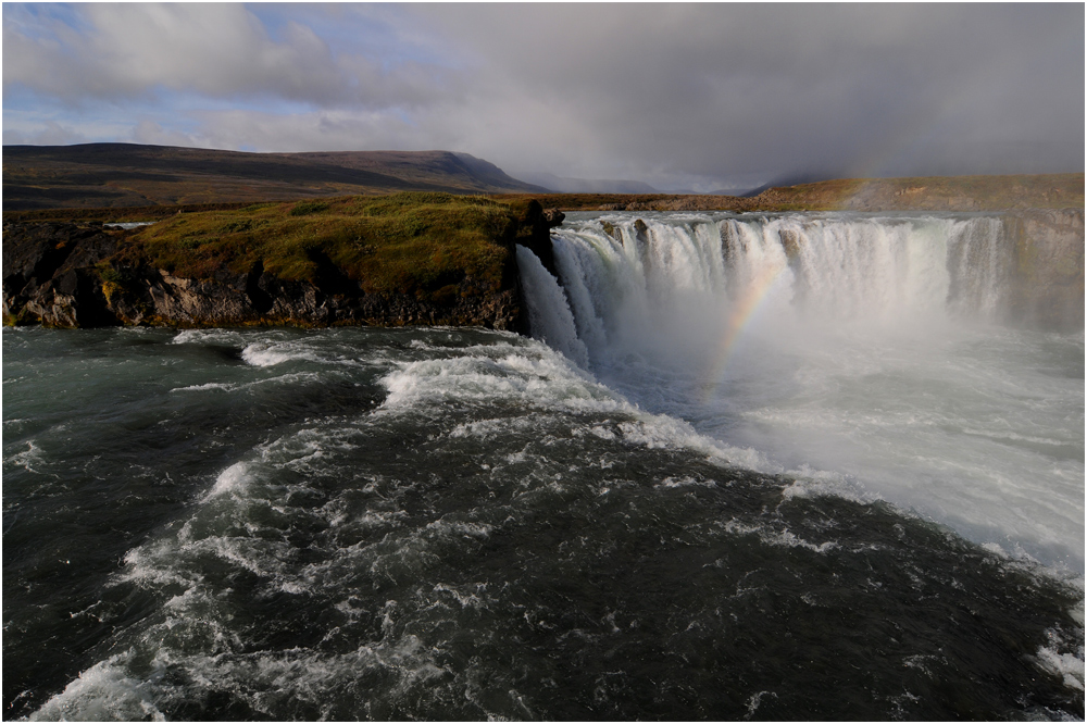 Rainbow at the Godafoss I