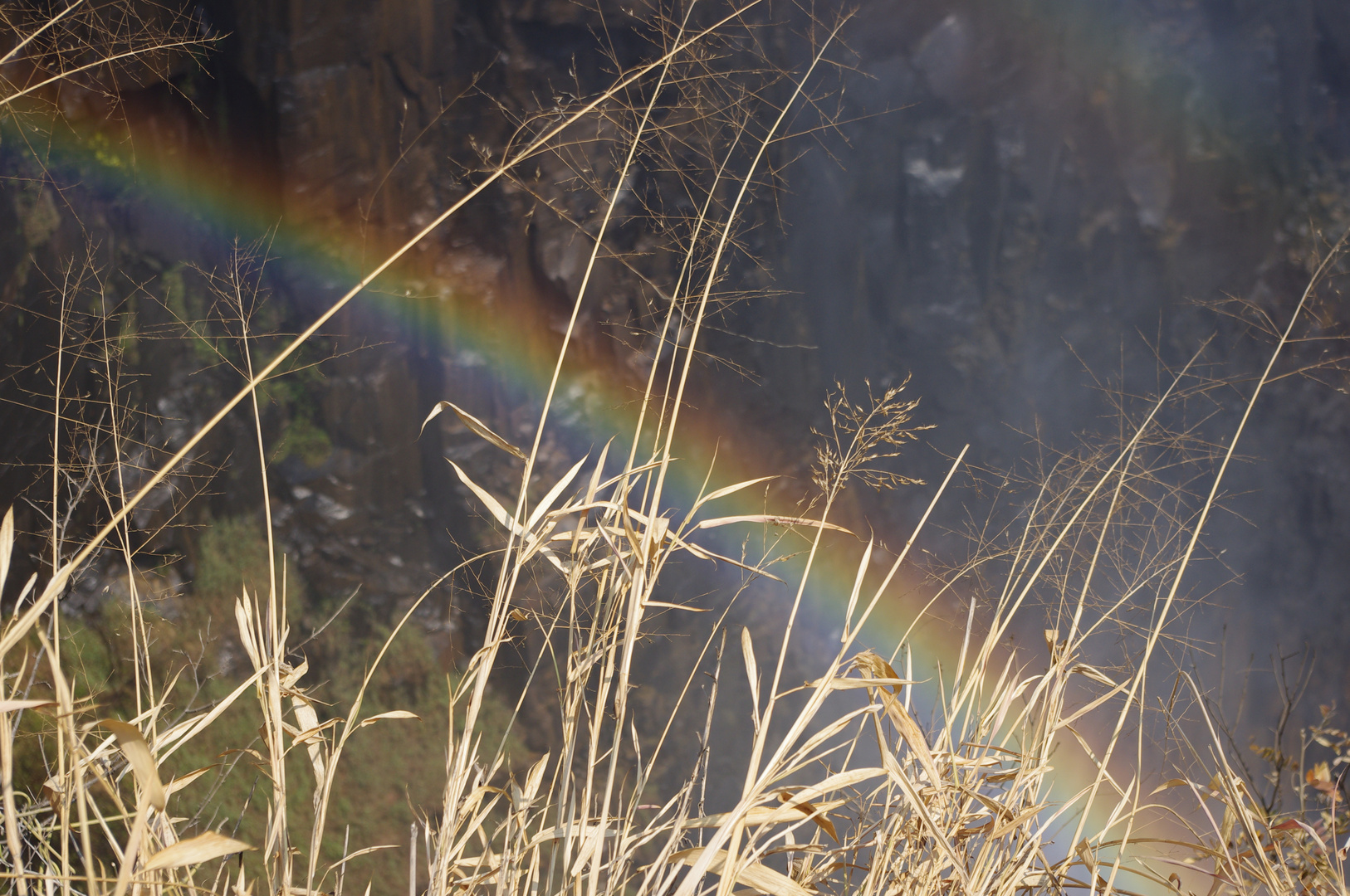 Rainbow at Victoria Falls