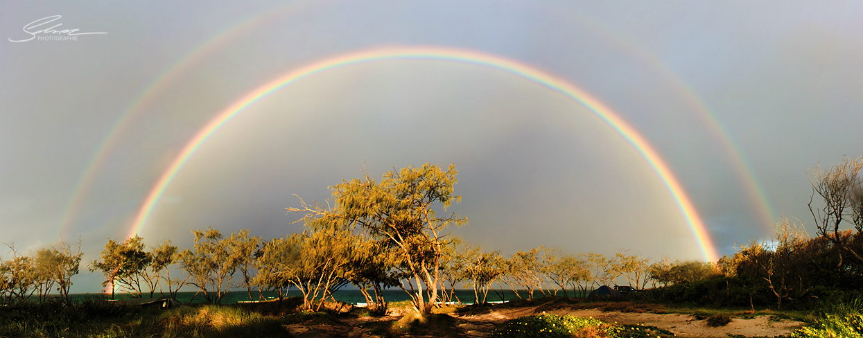 Rainbow Beach Panorama