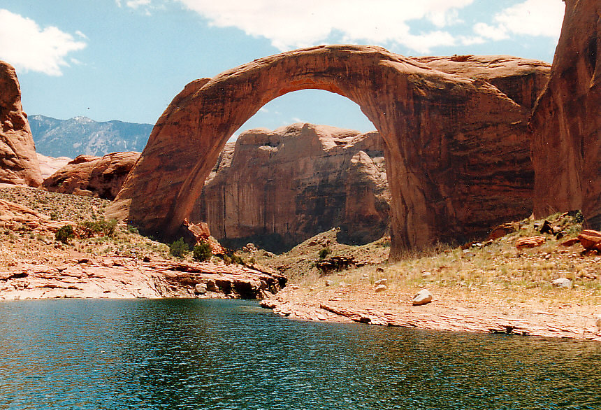 Rainbow Bridge /Lake Powell/1990 Foto & Bild north america, united states, national parks