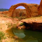 Rainbow Bridge spiegelbildlich