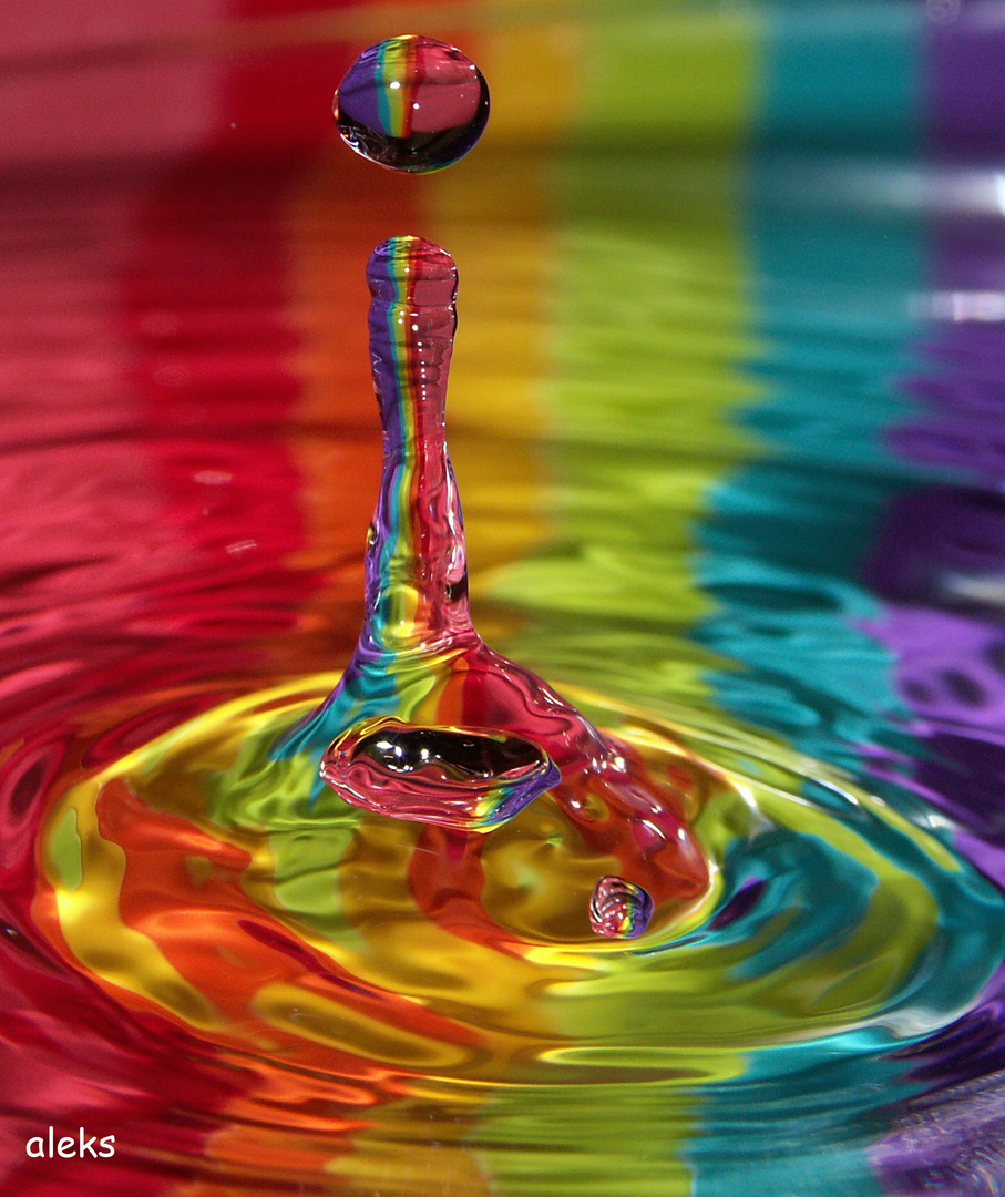 Rainbow drop