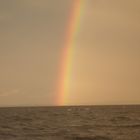 Rainbow During a Severe Storm