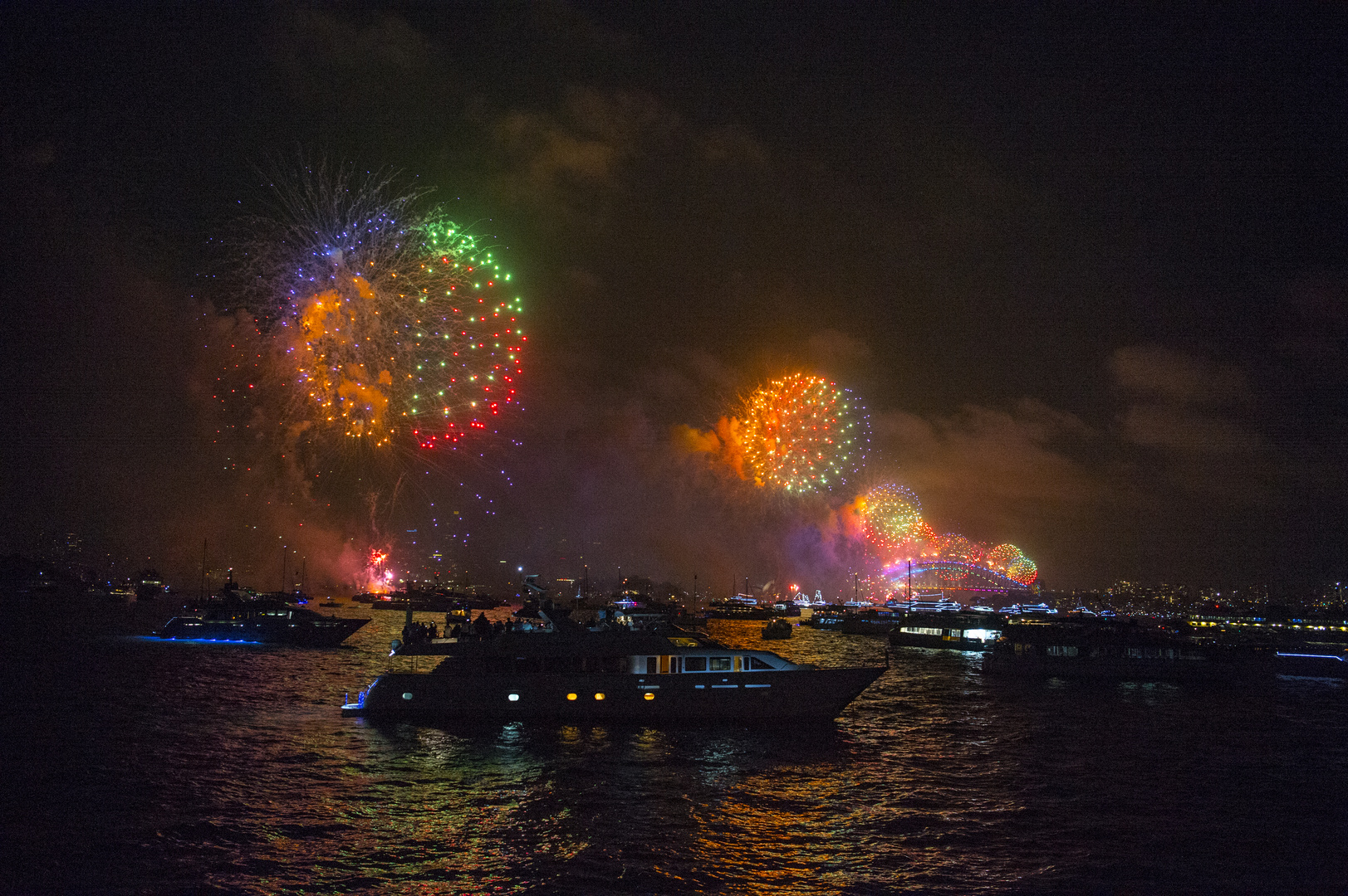 Rainbow Fireworks