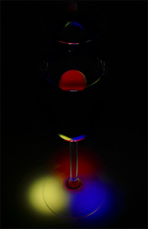 Rainbow glass