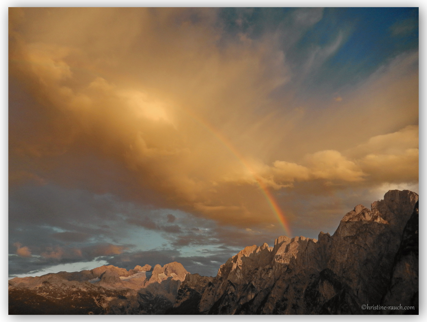 rainbow @ Gosaukamm / Austria