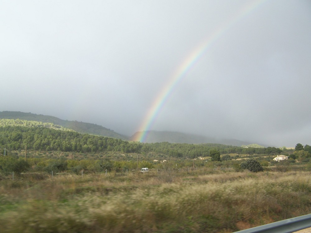 rainbow im Spain