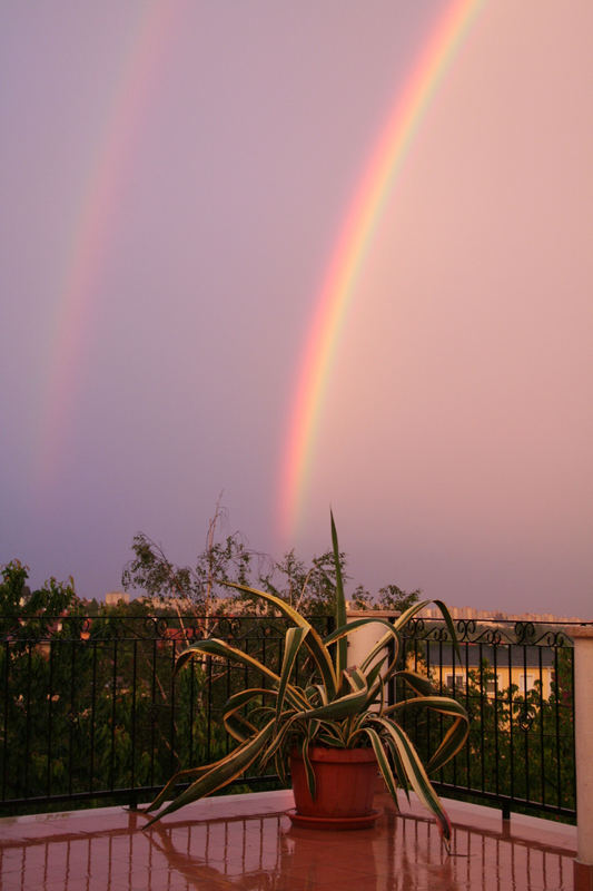 rainbow in Budaörs