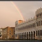 rainbow in canal grande