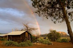 rainbow in Cane Beds