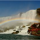 Rainbow in Front of the Niagra Falls