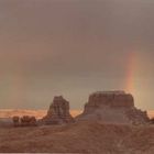 Rainbow in Goblin VAlley, Utah