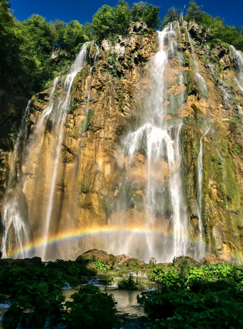 Rainbow in Plitvice #1