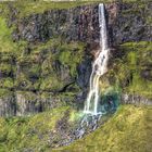 rainbow in the waterfall