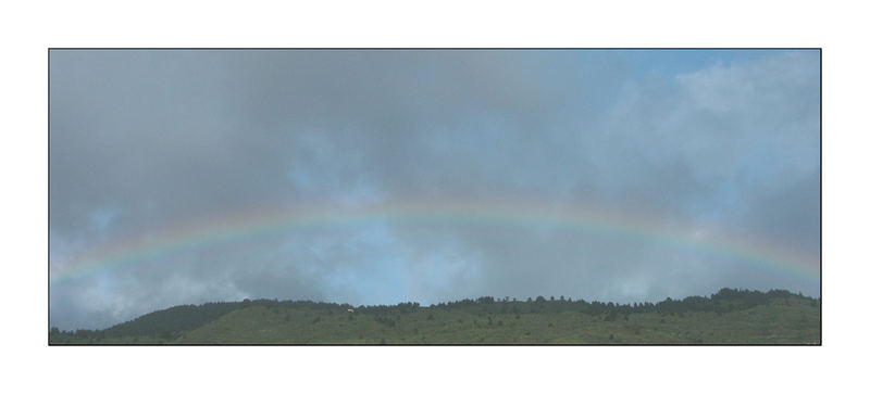 Rainbow (La Palma im Januar)