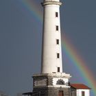 Rainbow & lighthouse