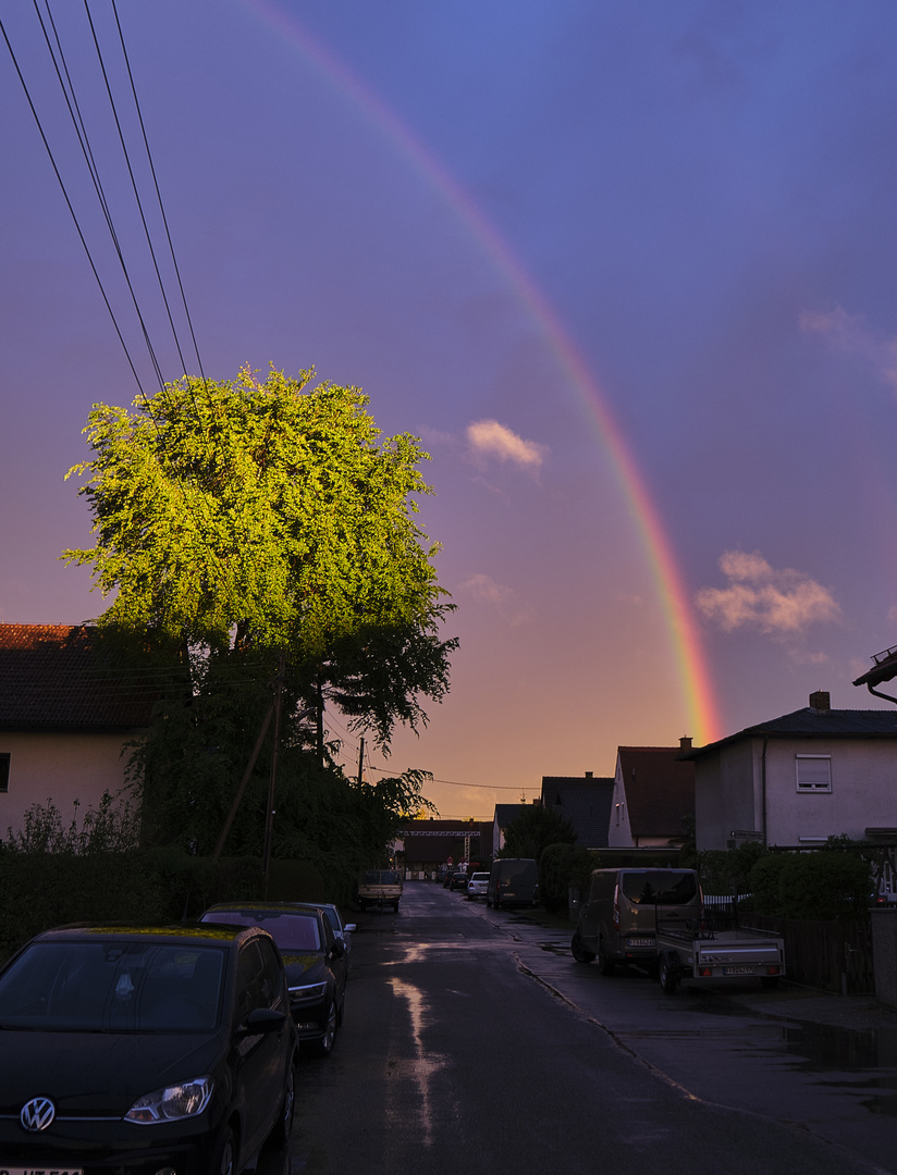 Rainbow meets Street