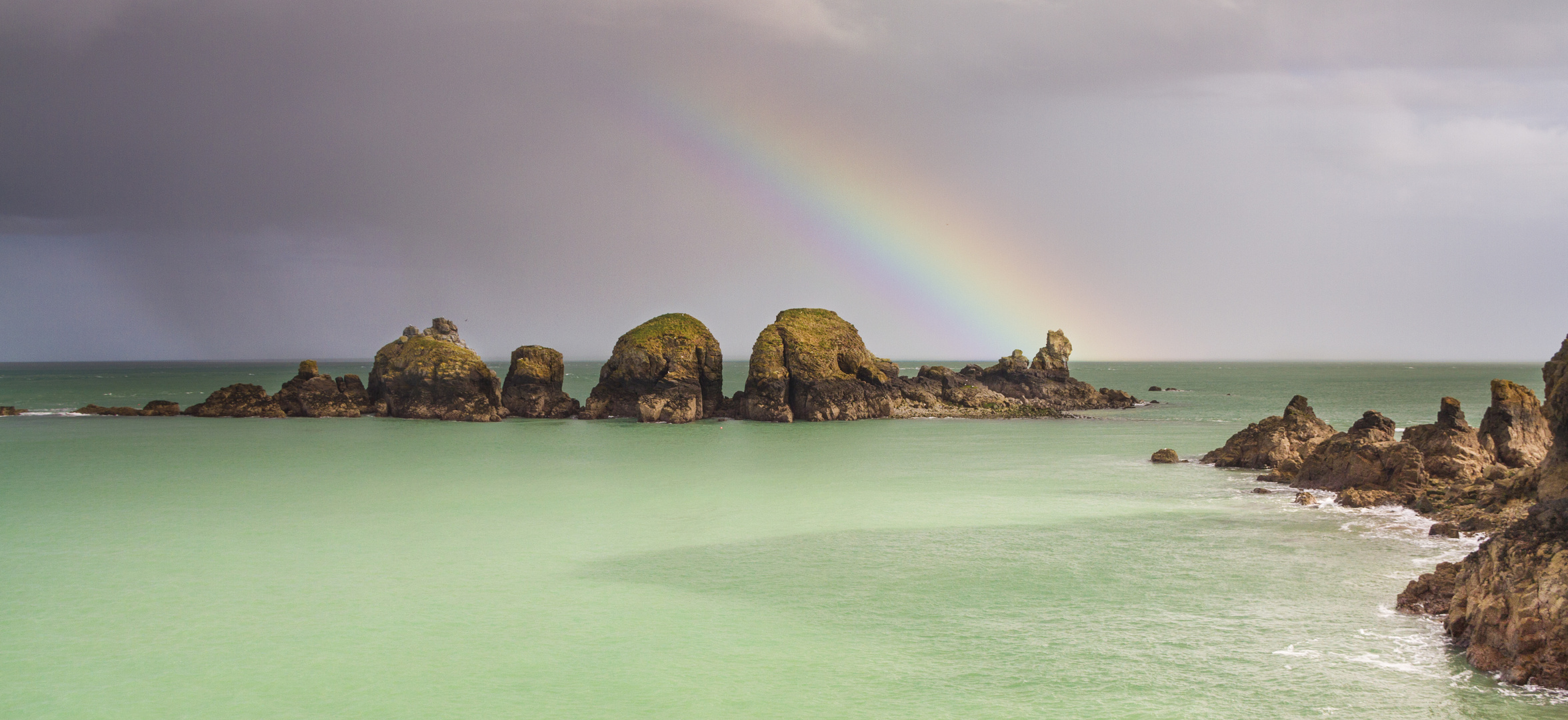 Rainbow on Sark