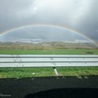 Rainbow on the road