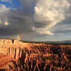 Rainbow over Bryce Canyon National Park