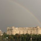 Rainbow over Bucharest
