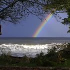 Rainbow over Chito Beach