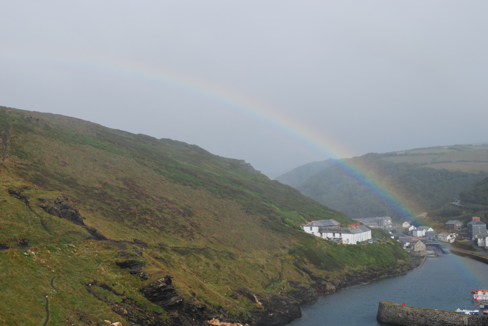 Rainbow over Cornwall