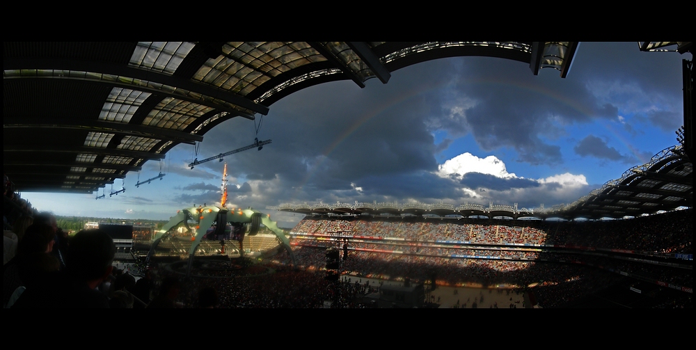 Rainbow over Croke Park