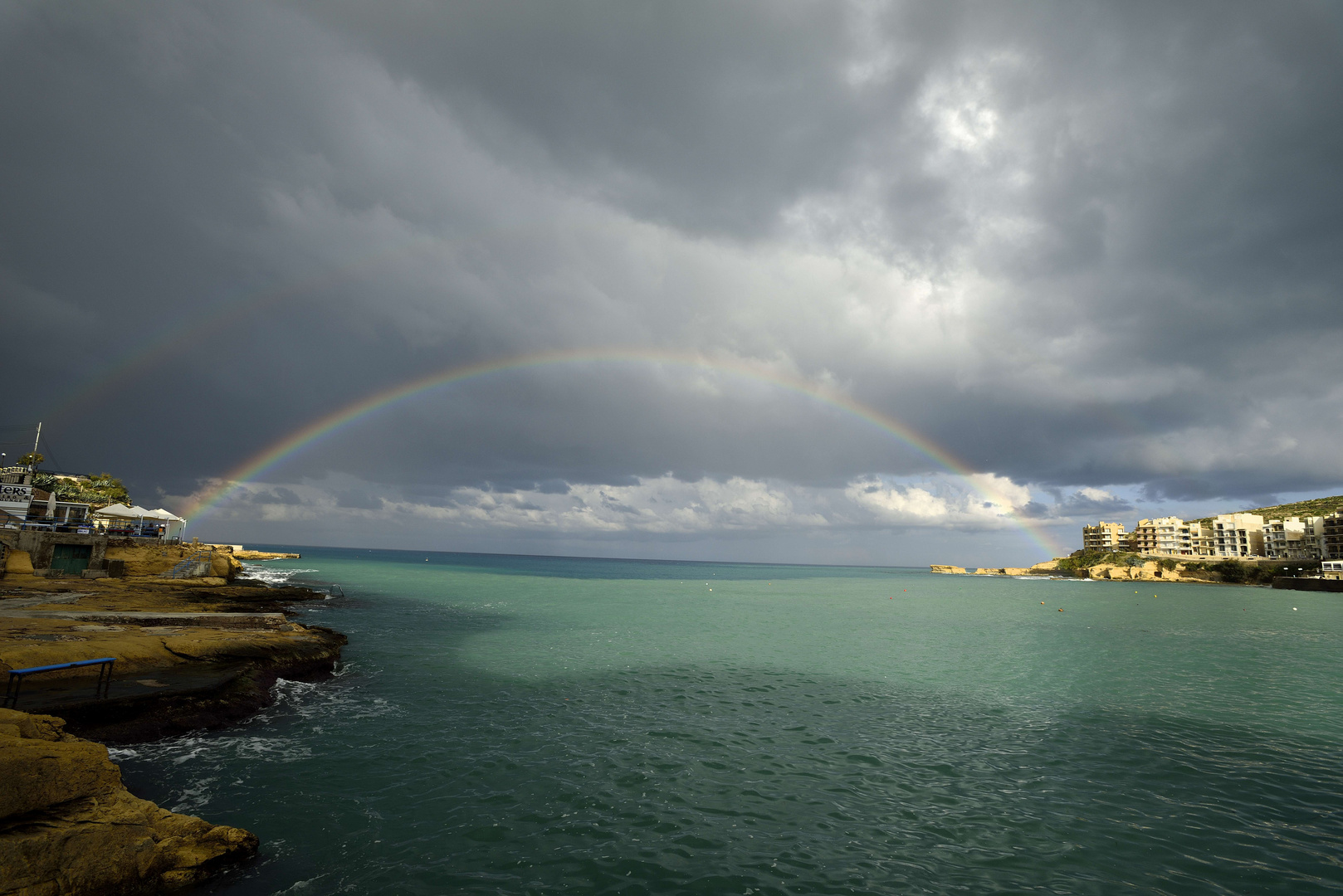 Rainbow over Gozo