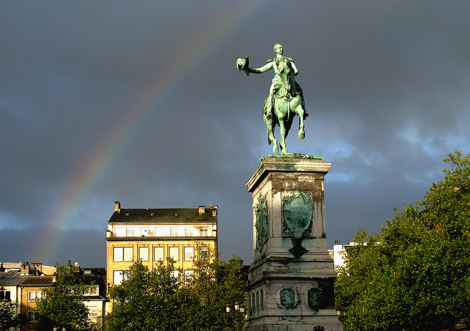 Rainbow over Guillaume II