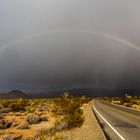 Rainbow over Joshua Tree