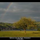 Rainbow over Lake Ägeri - Switzerland