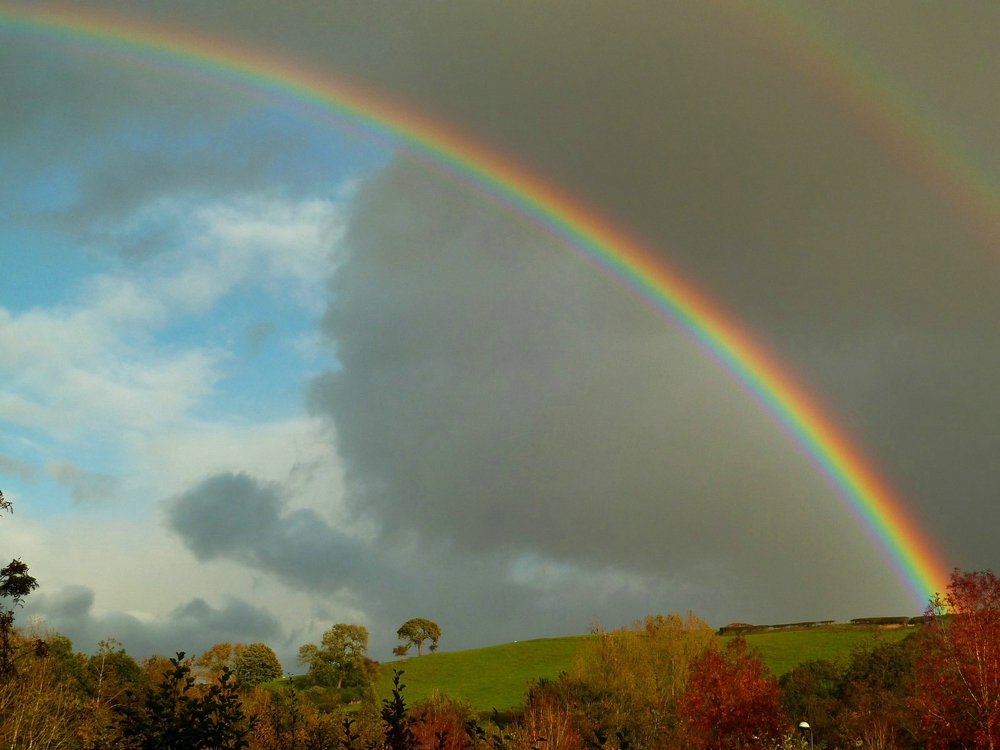 Rainbow over Llantristant 2