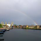 Rainbow over London