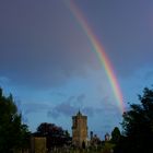 Rainbow over Old Town Cemetery, Stirling