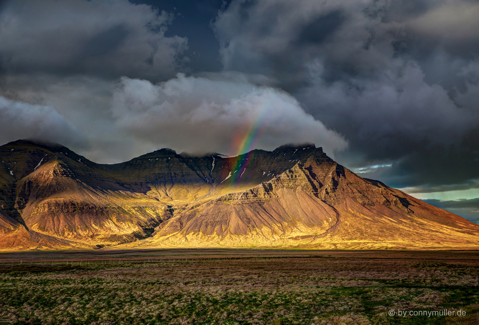 Rainbow over Snæfellsnes