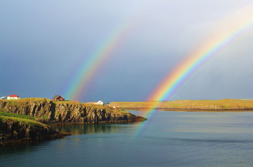 Rainbow over Stykkishólmur