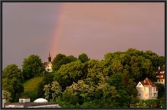 Rainbow over the Church