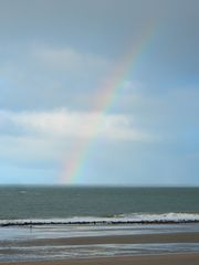 Rainbow over the North Sea