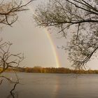 Rainbow over the sea