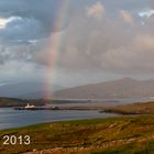 Rainbow over Valentia Lighthouse