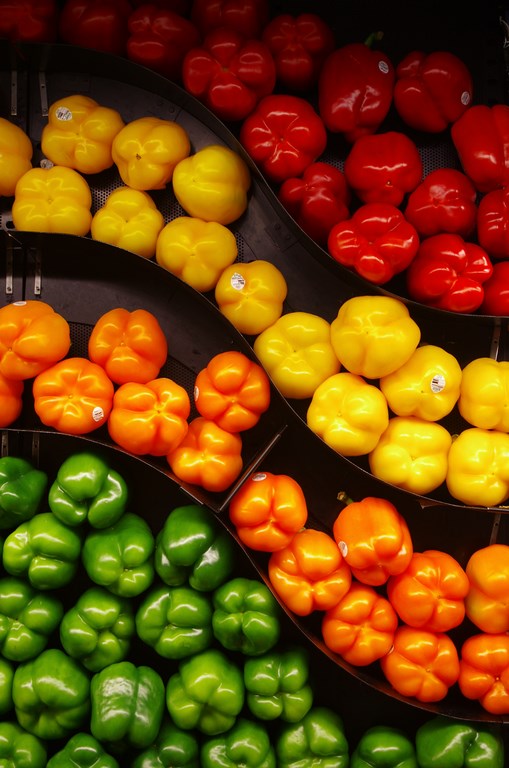 Rainbow peppers