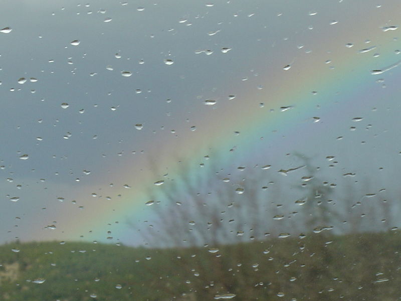 ...rainbow rainy...