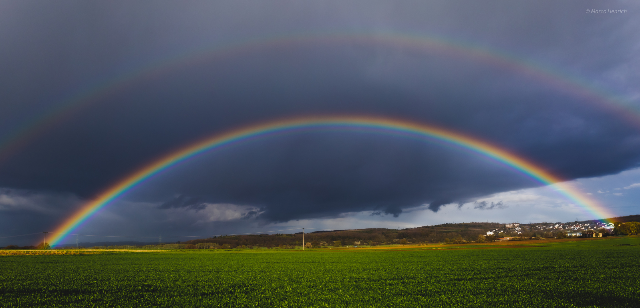 Rainbow rising....