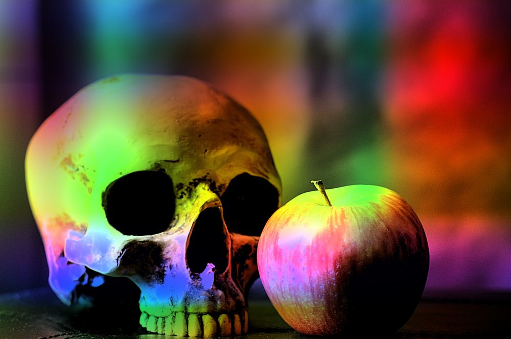 Rainbow Skull von Soulless79 
