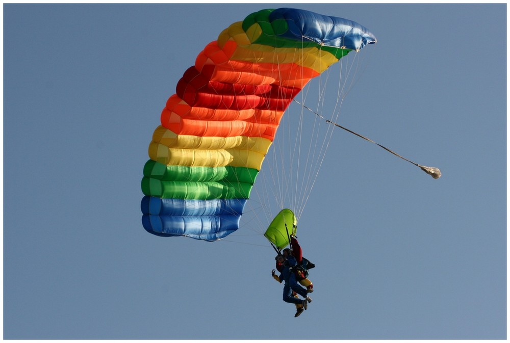 Rainbow Skydiver