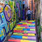 Rainbow stairs