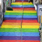 Rainbow stairs