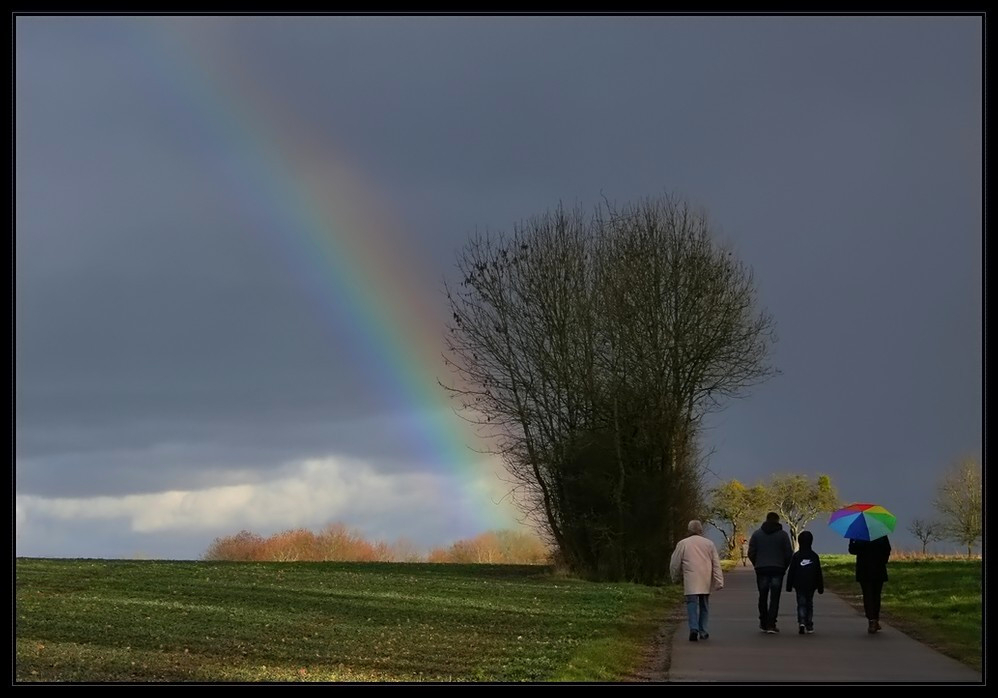 Rainbow Umbrella